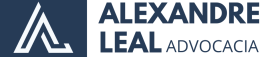 LOGO OFICIAL ALEXANDRE LEAL ADV AZUL